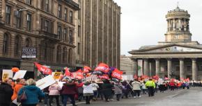 Glasgow’s Striking Equal Pay Women Tell Council Chiefs: ‘Are You Listening To Us Now?’