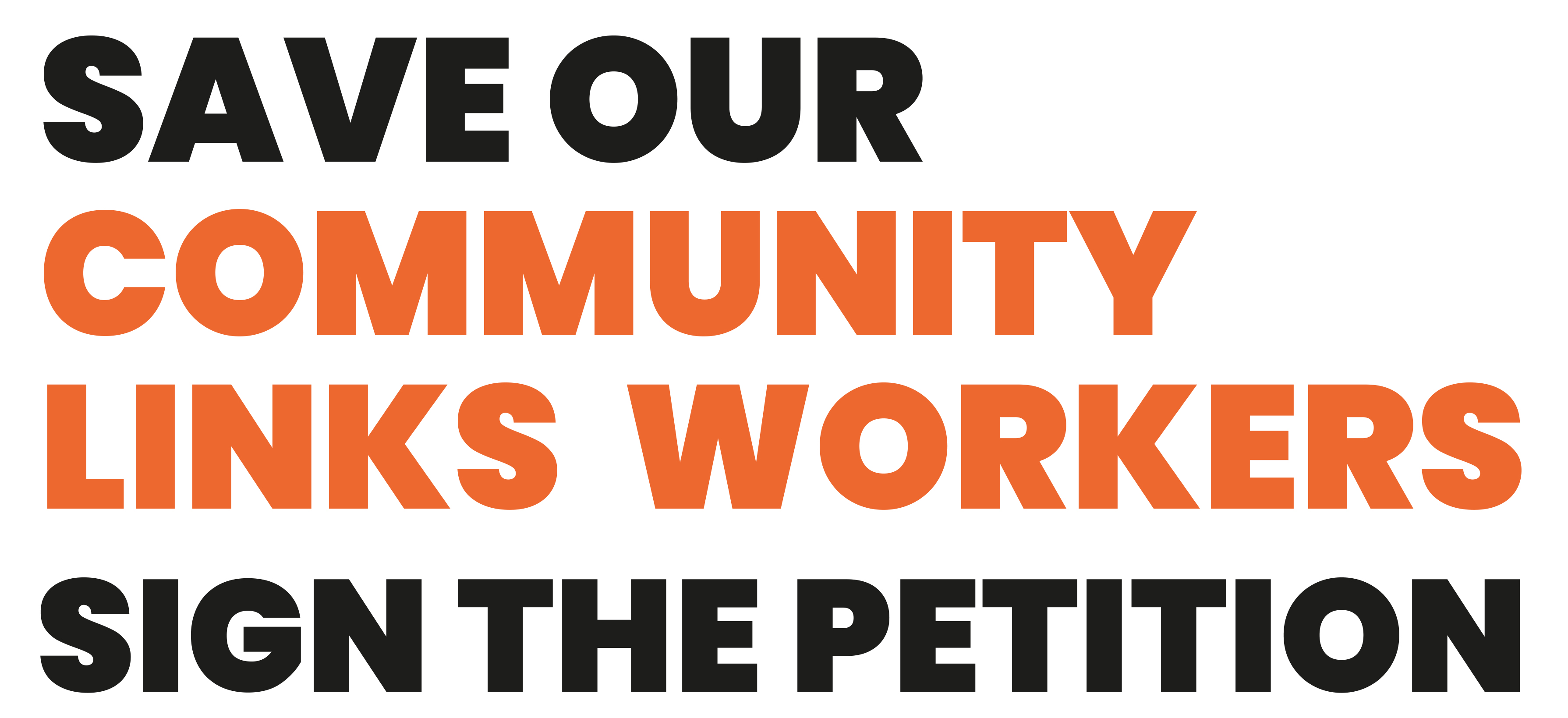 Save Our Community Links Workers