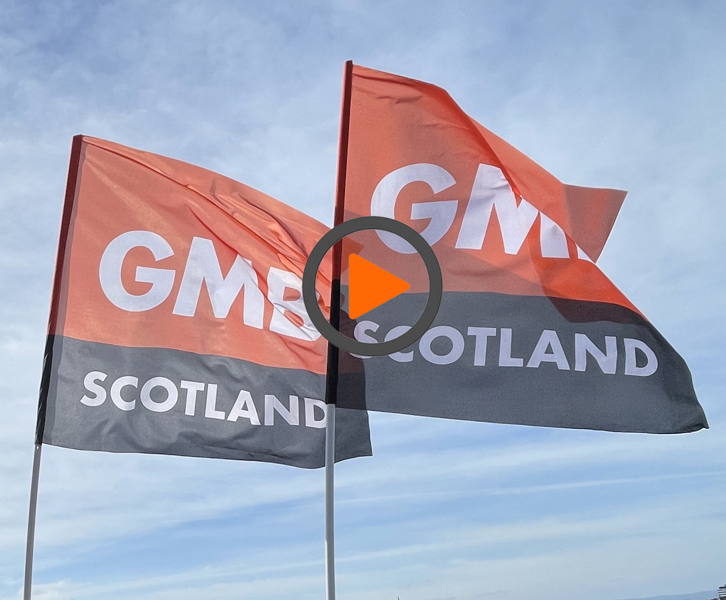 GMb Scotland flags