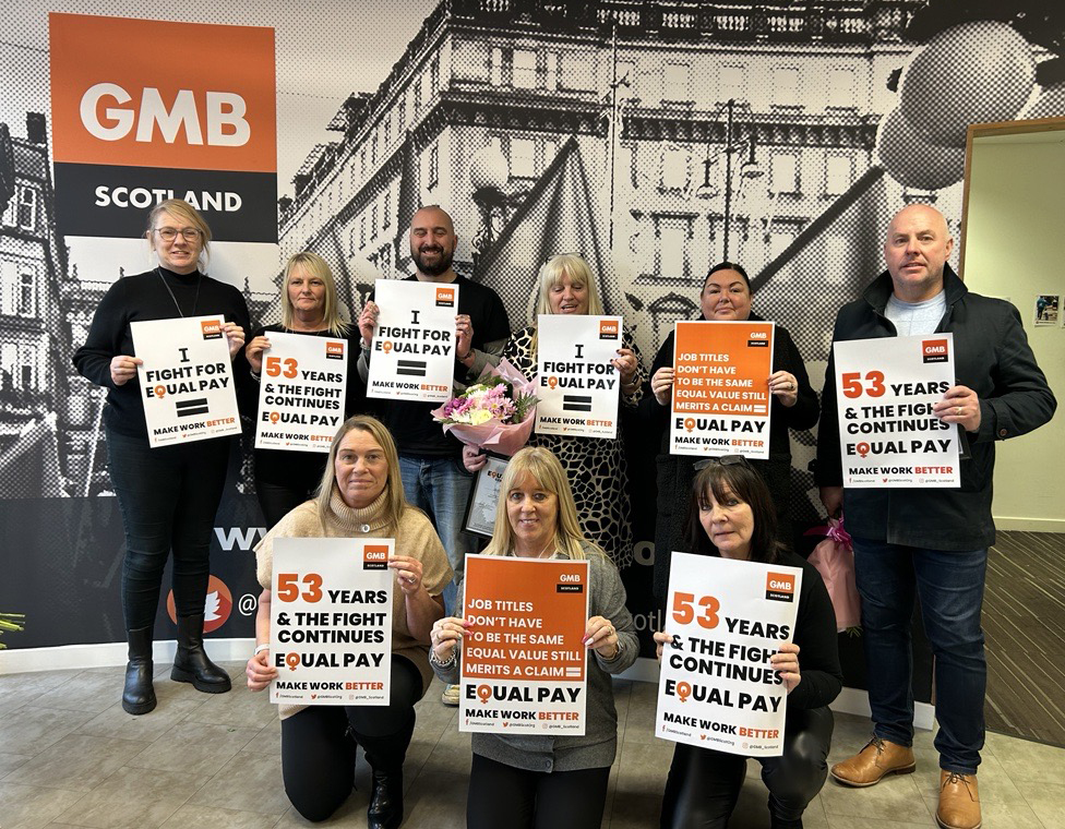 GMB Reps Equal Pay Day 2023